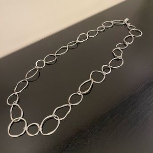 Cookie Lee vintage silver rings necklace
